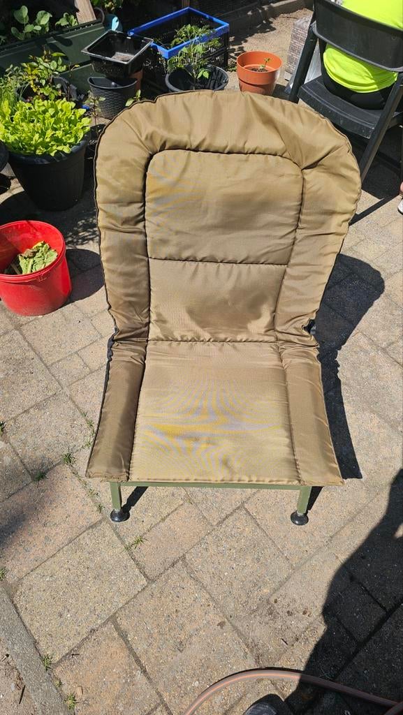 Comfortabele opvouwbare campingstoel, Caravans en Kamperen, Ophalen of Verzenden