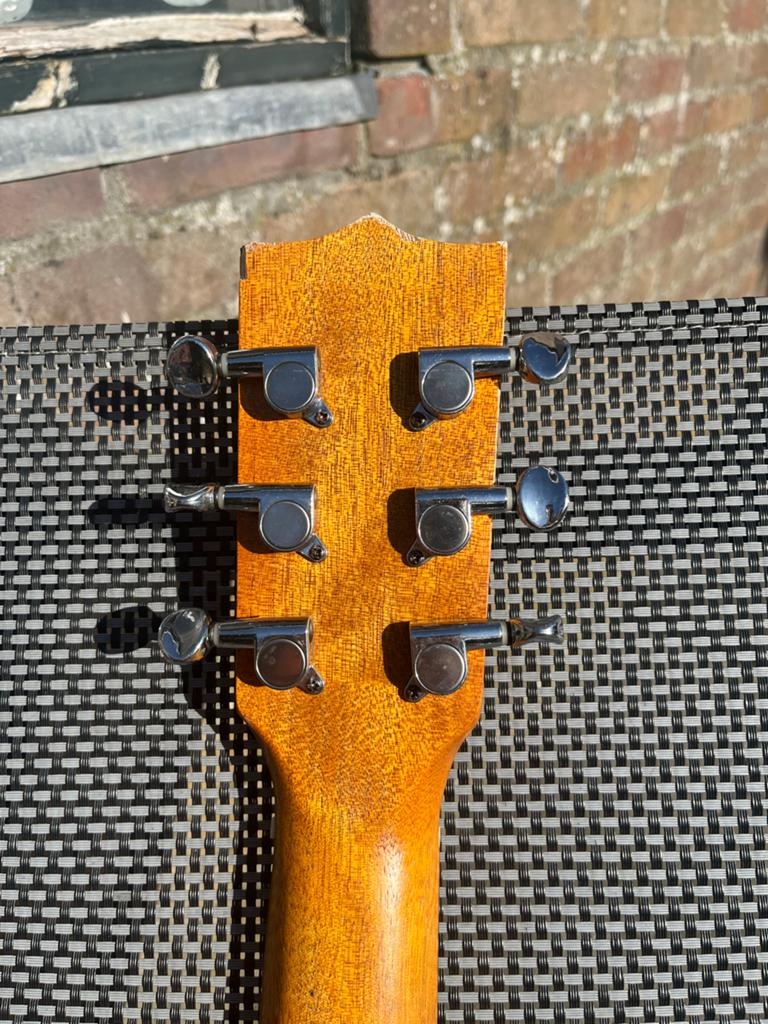 Compacte akoestische gitaar - Alles is te zien, Ophalen of Verzenden, Gebruikt, Western- of Steelstringgitaar
