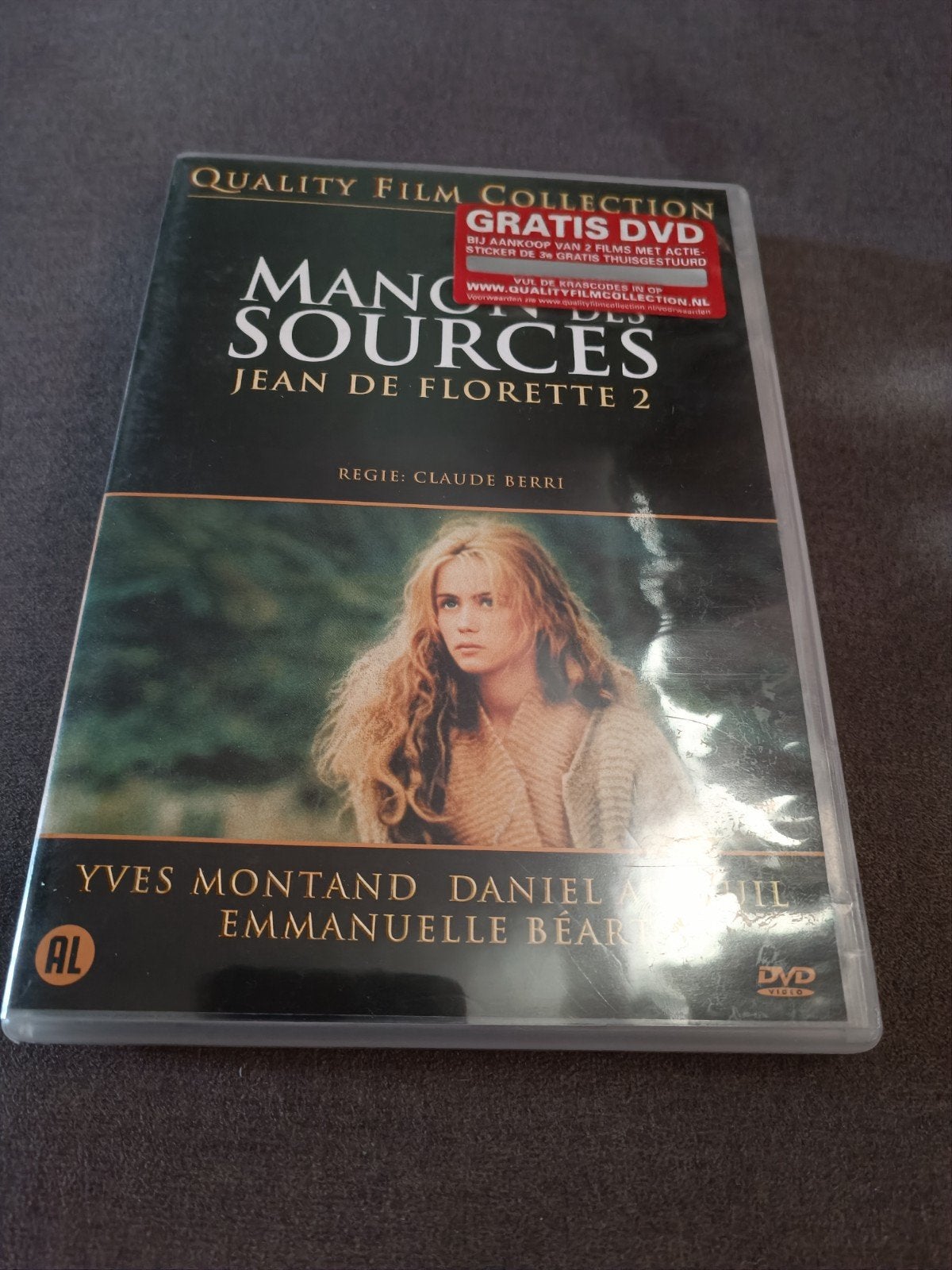 Manon des sources Jean de florette 2 - dvd, Alle leeftijden, Ophalen of Verzenden, Zo goed als nieuw