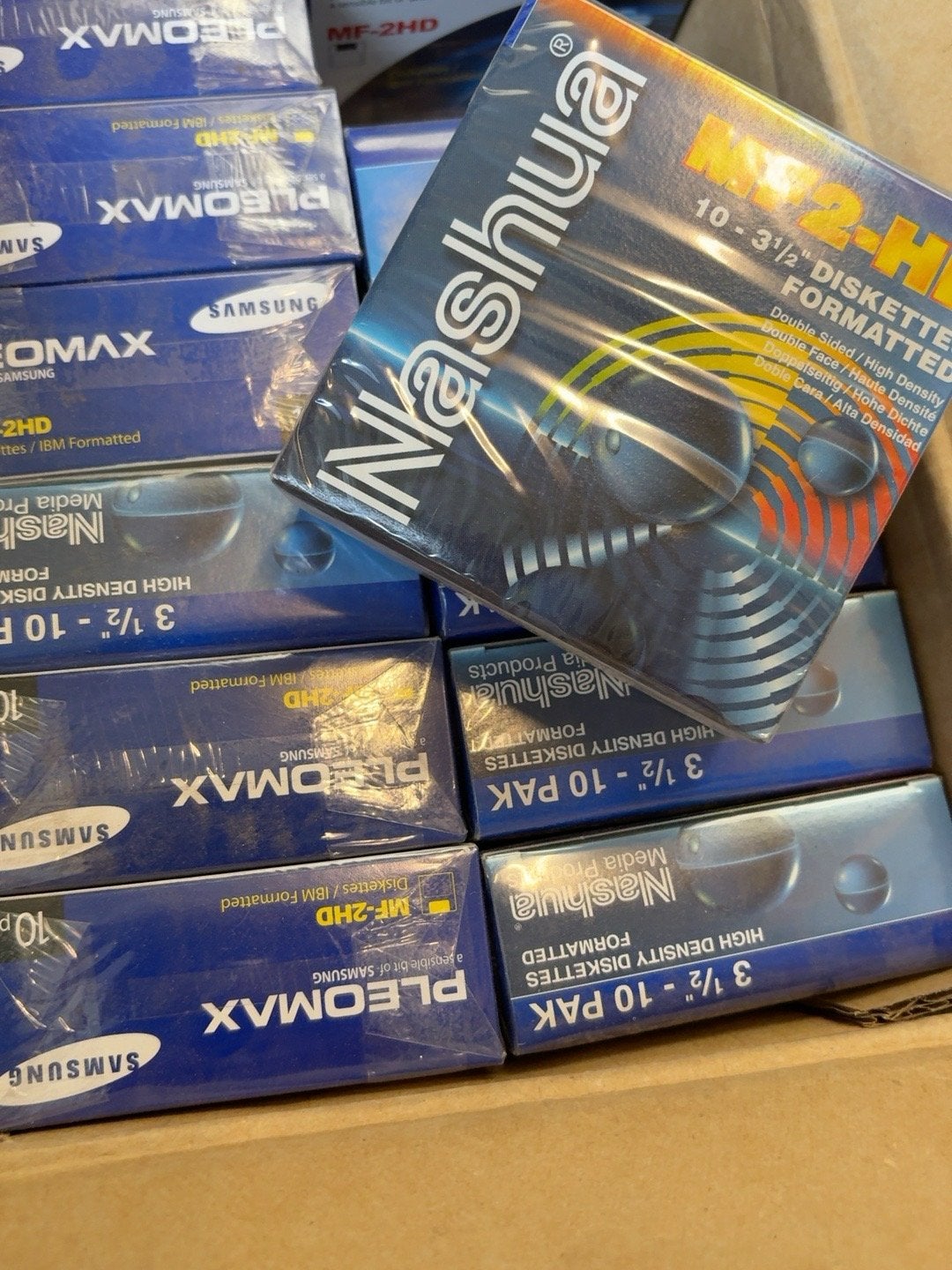 Nashua MF2-HD 3,5” Diskettes – 10-pack – New Old Stock, Ophalen of Verzenden, Nieuw, Overige typen