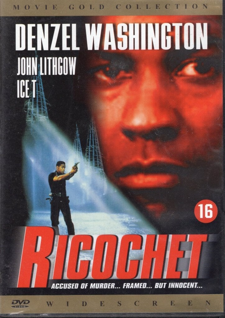 Ricochet - Denzel Washington DVD 8715664004753, Alle leeftijden, Ophalen of Verzenden, Zo goed als nieuw, Actiethriller