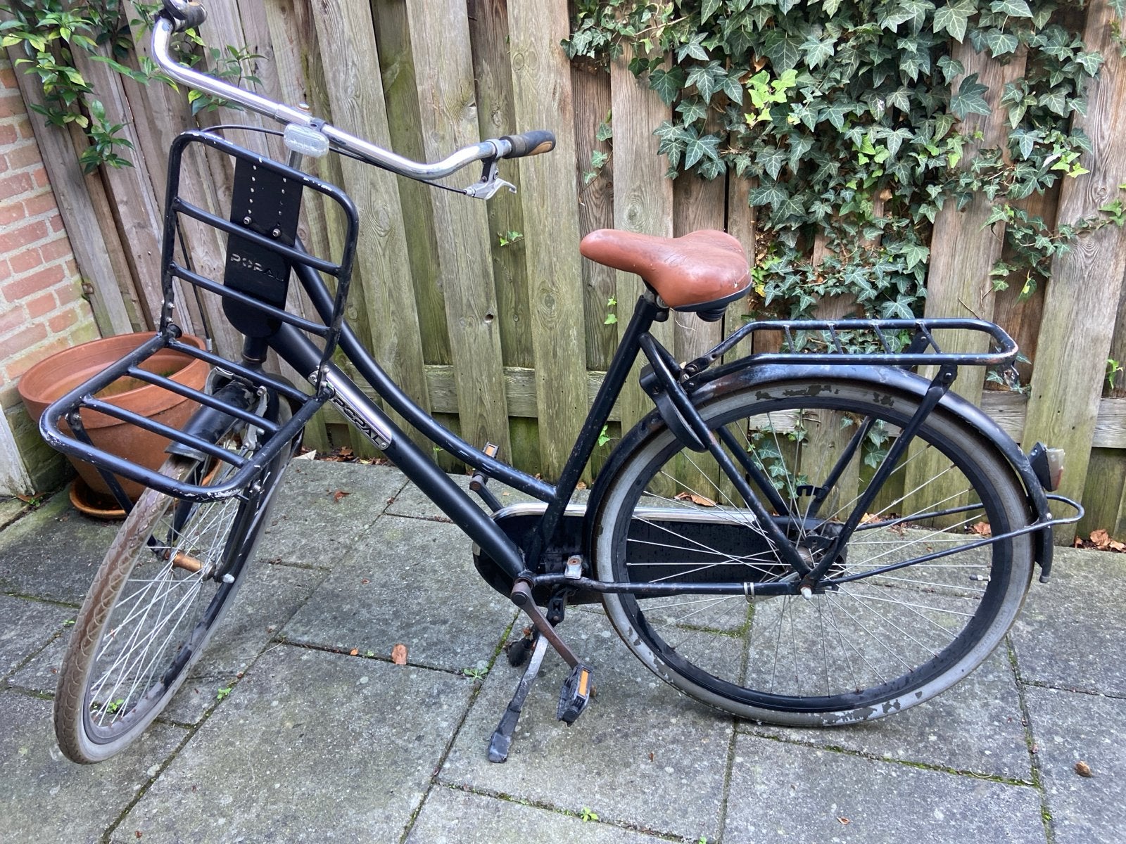 Gratis Popal fiets –  opknapper of voor onderdelen, Fietsen en Brommers, Ophalen of Verzenden, Gebruikt