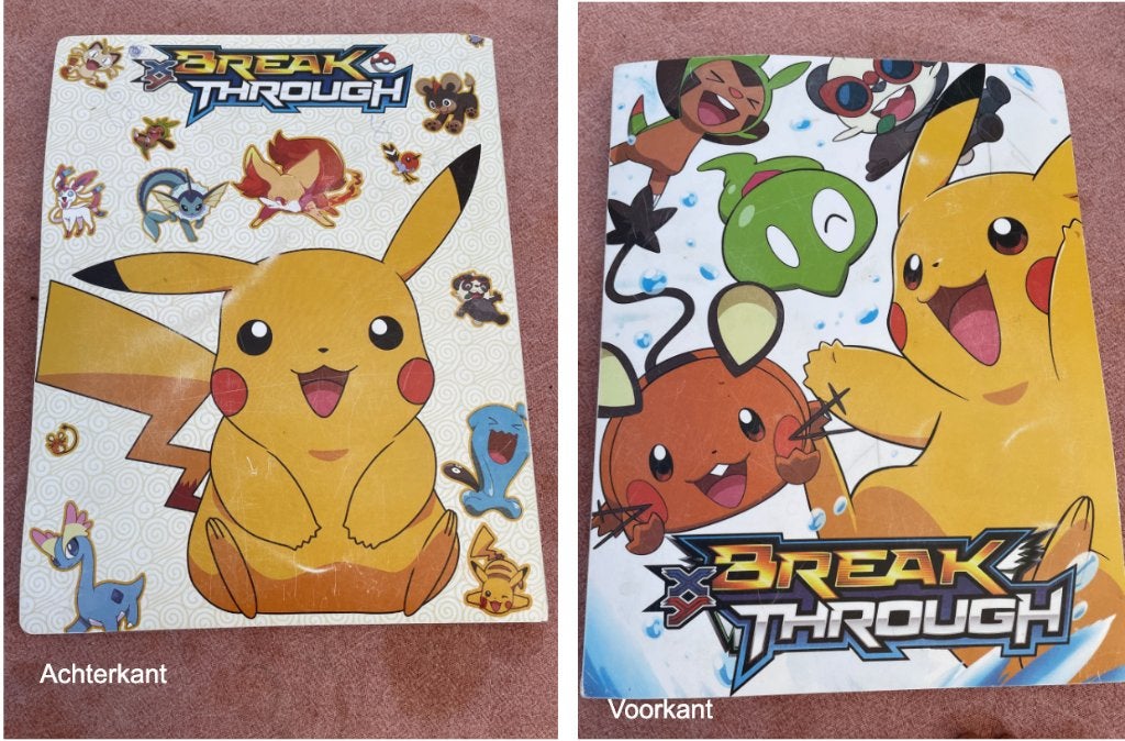 432 Pokémonkaarten IN een Verzamelalbum, Ophalen of Verzenden, Gebruikt, Meerdere kaarten