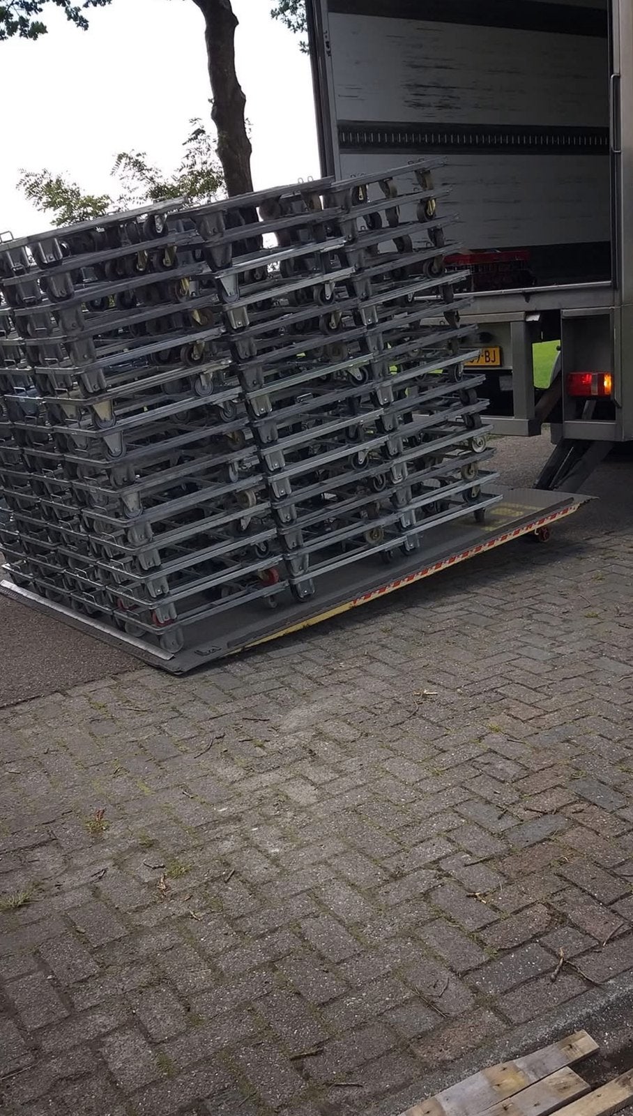 65 broban dollys, 100 liter of meer, Ophalen, Transportkar