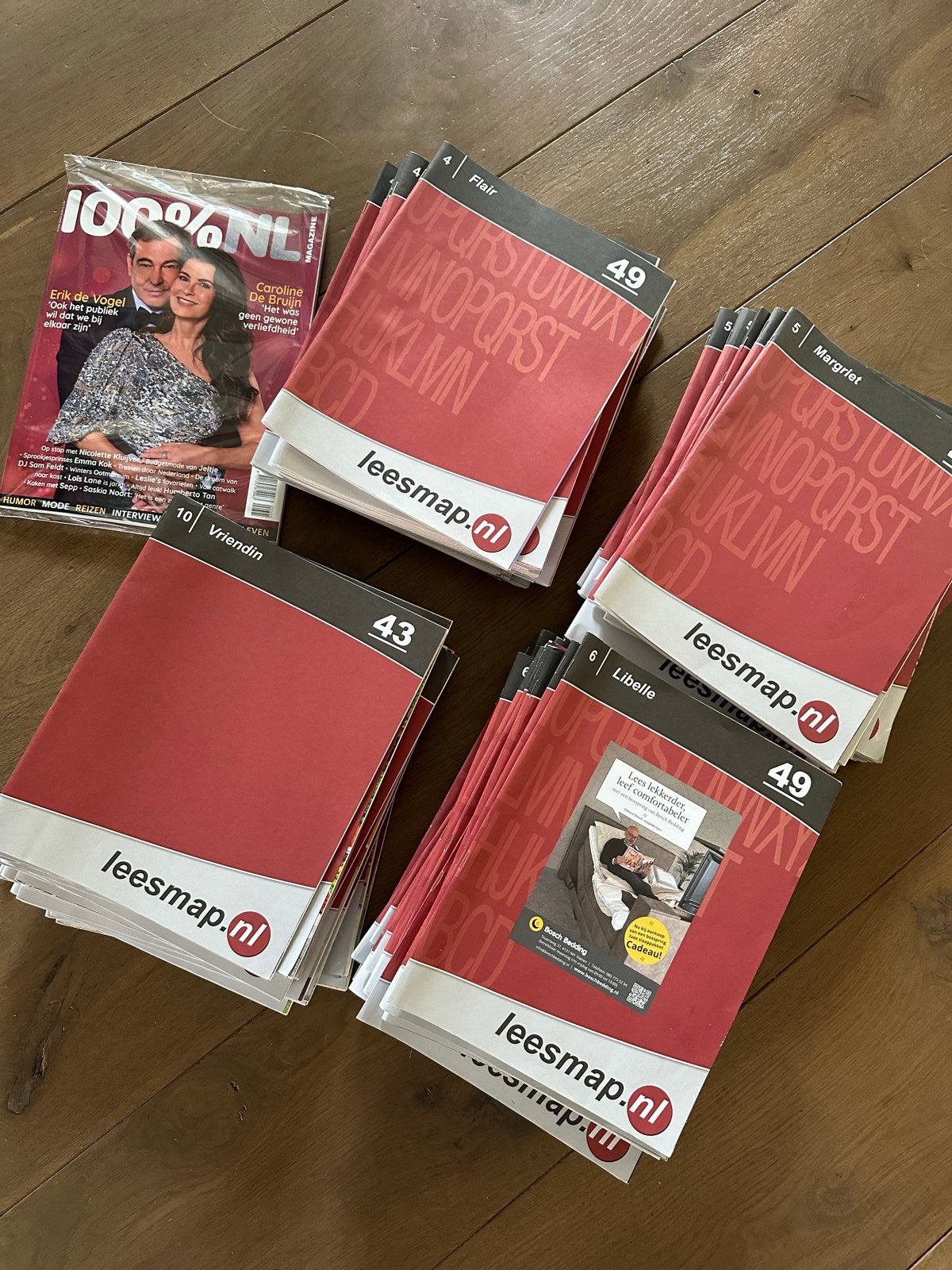 tijdschriften: Flair, Margriet, Libelle, Vriendin, Ophalen, Gelezen, Damesbladen