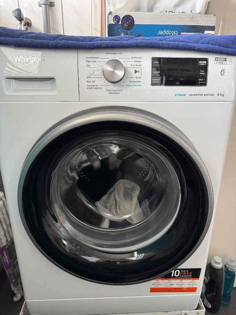 Wasmachine 2 jaar Koel/diepvries en MEER, Ophalen of Verzenden, Zo goed als nieuw, 1200 tot 1600 toeren, Minder dan 85 cm