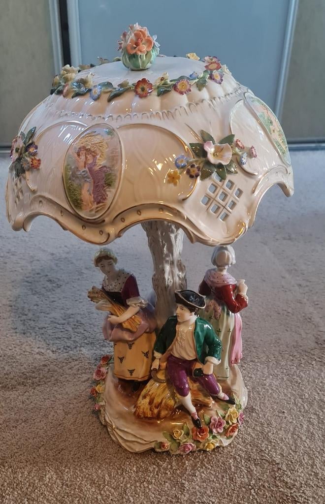 porseleine lamp, Ophalen of Verzenden