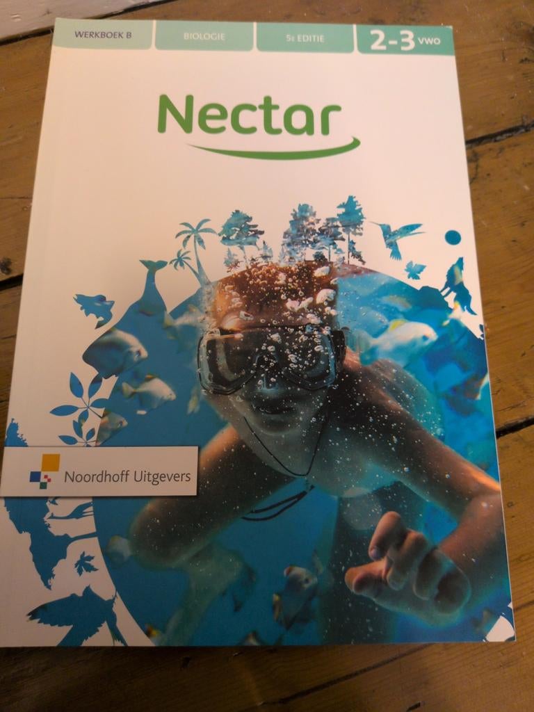 Nectar Biologie Werkboek B 2-3 VWO 5e editie, Ophalen of Verzenden, Zo goed als nieuw, VWO, Biologie