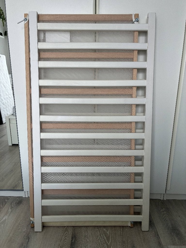 IKEA SUNDVIK Ledikant wit 60x120 cm, Kinderen en Baby's, Ophalen, Gebruikt, Ledikant