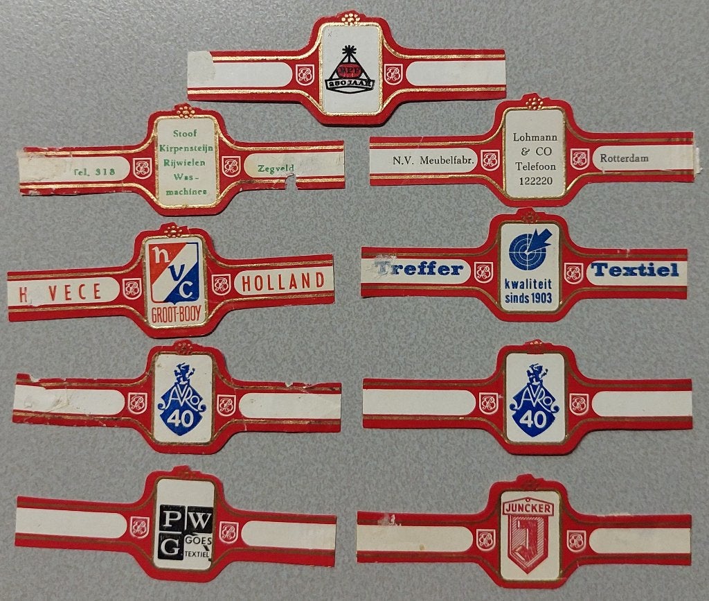 Sigarenbandjes, Ophalen of Verzenden, Sigarenbandjes