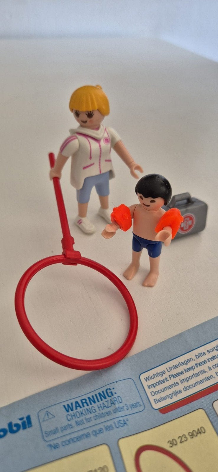 Playmobil 6677 Zwemles Set met Figuren en Accessoires, Ophalen of Verzenden, Zo goed als nieuw, Jongen of Meisje