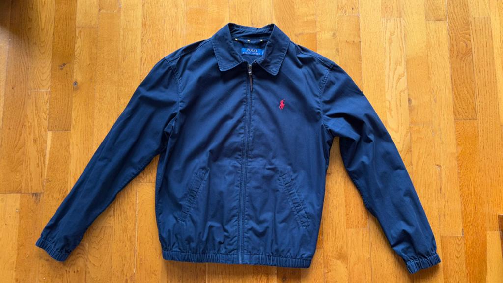 Polo Ralph Lauren Harrington Jack Donkerblauw Maat S, Verzenden, Zo goed als nieuw, Maat 46 (S) of kleiner, Blauw