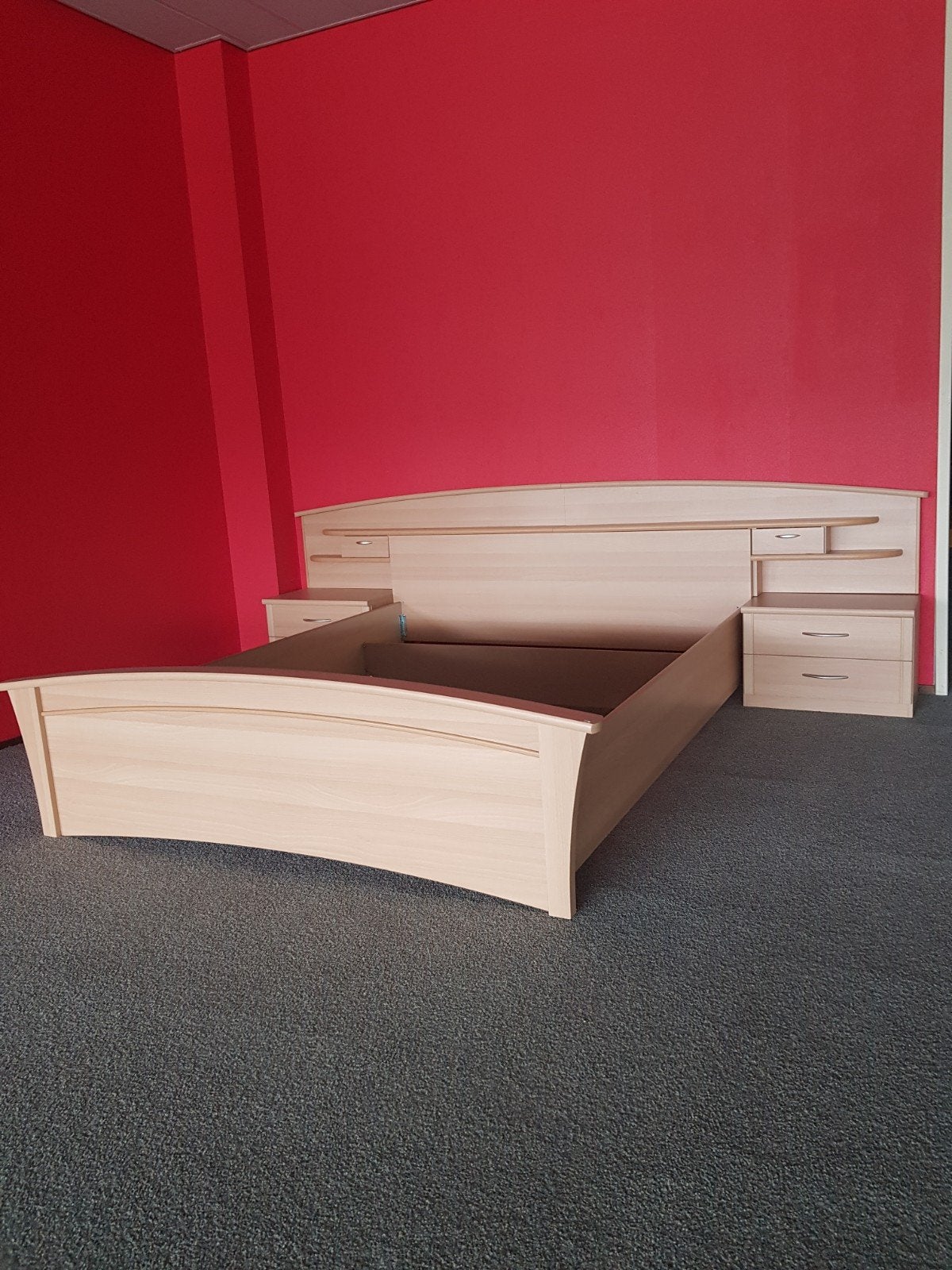 Ledikant/Bed 160x200 nieuw, Huis en Inrichting, Slaapkamer | Bedden, Ophalen, 160 cm, Hout, Nieuw