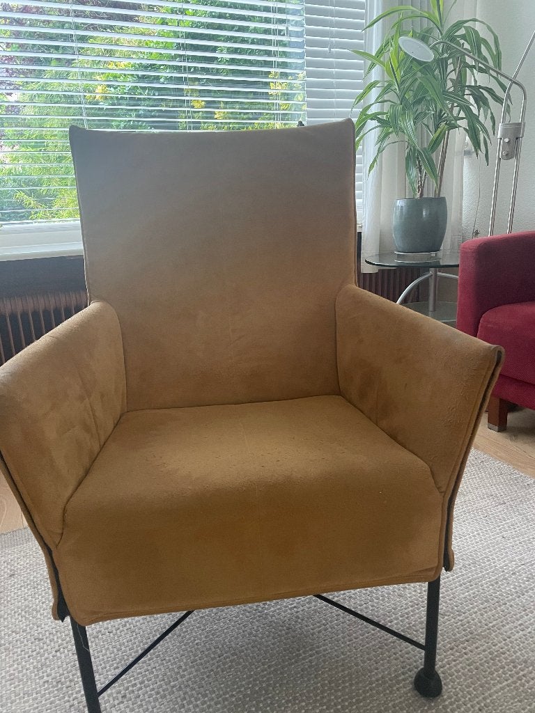 2x Montis Charly fauteuil, Huis en Inrichting, Ophalen, Gebruikt, 75 tot 100 cm, Stof