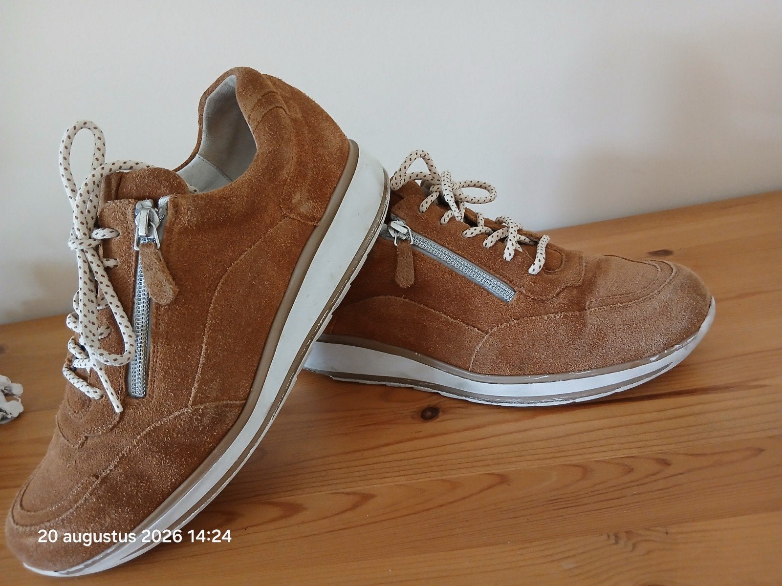 Durea maat 7 /40.5 wijdte H, Kleding | Dames, Durea, Schoenen met lage hakken, Bruin, Ophalen of Verzenden