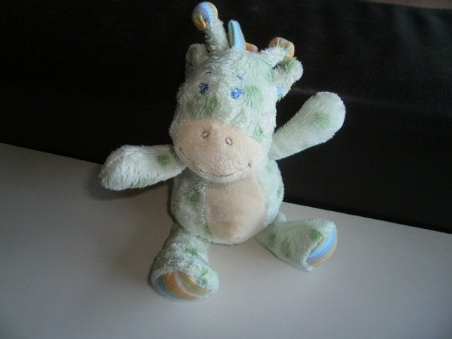 unitoys Giraf/nijlpaard groen gevlekt gele buik My friend, Groen, Overige merken, Giraf, Overige karakters