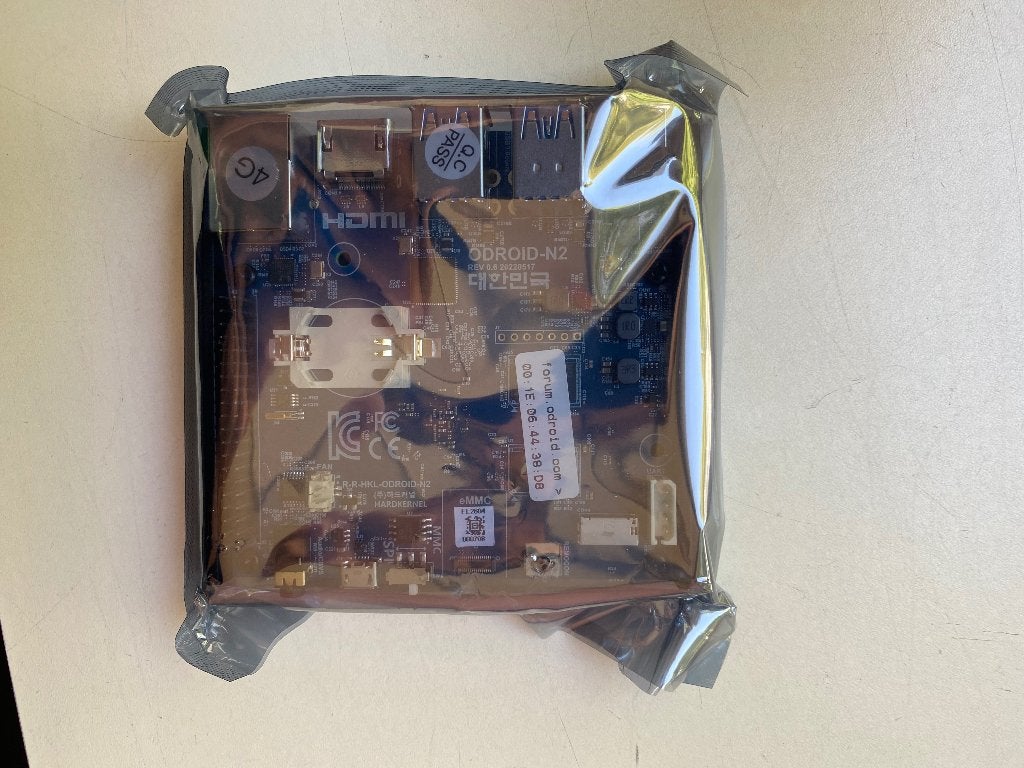 Odroid-N2+ met 4gb ram incl ventilator nieuw in doos, Computers en Software, ODROID, 2 tot 3 Ghz, Nieuw, Ophalen of Verzenden