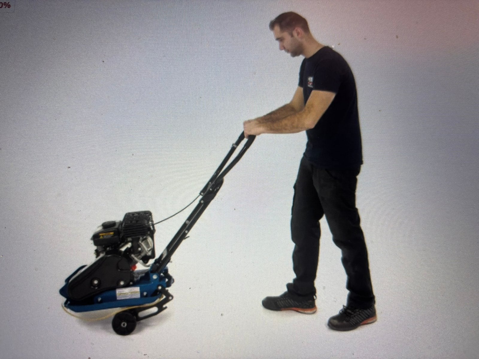 Te huur trilplaat trilplaat huren grondverdichter €20 p dag, Ophalen