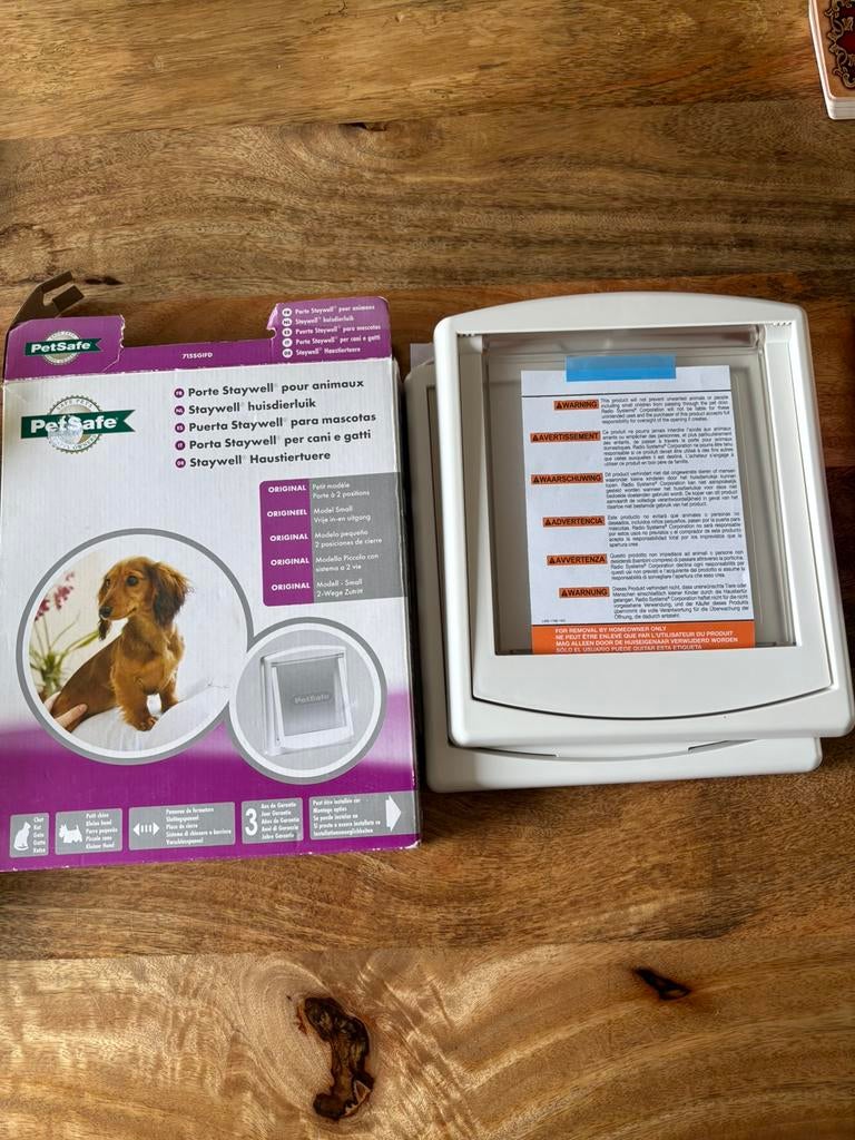 Petsafe hondenluikje nieuw, Ophalen of Verzenden, Zo goed als nieuw