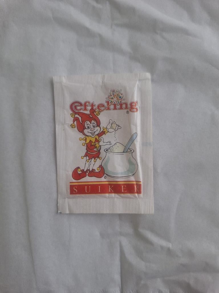 Efteling Suikerzakje - Pardoes, Verzamelen, Efteling, Ophalen of Verzenden, Nieuw, Gebruiksvoorwerp