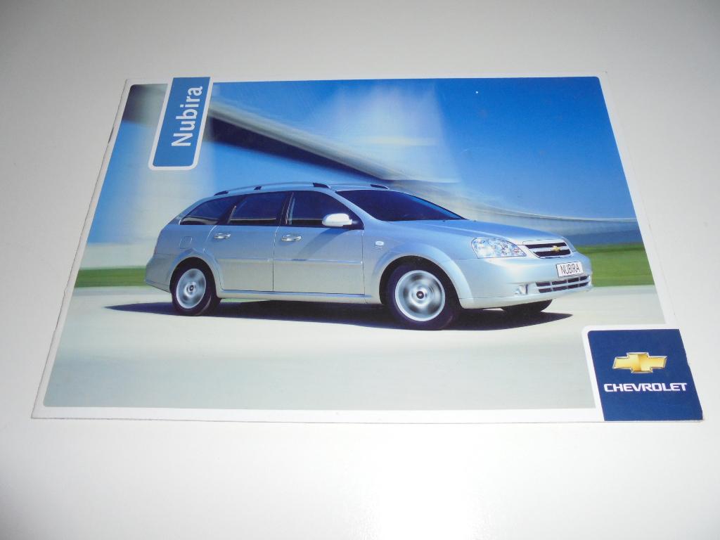 brochure Chevrolet Nubira  2006, Ophalen of Verzenden, Gelezen, Chevrolet
