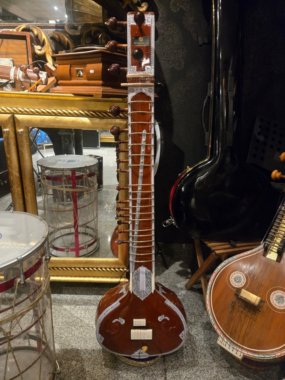 Nieuwe Sitar van Bharat Kings -, Ophalen of Verzenden, Nieuw, Overige typen