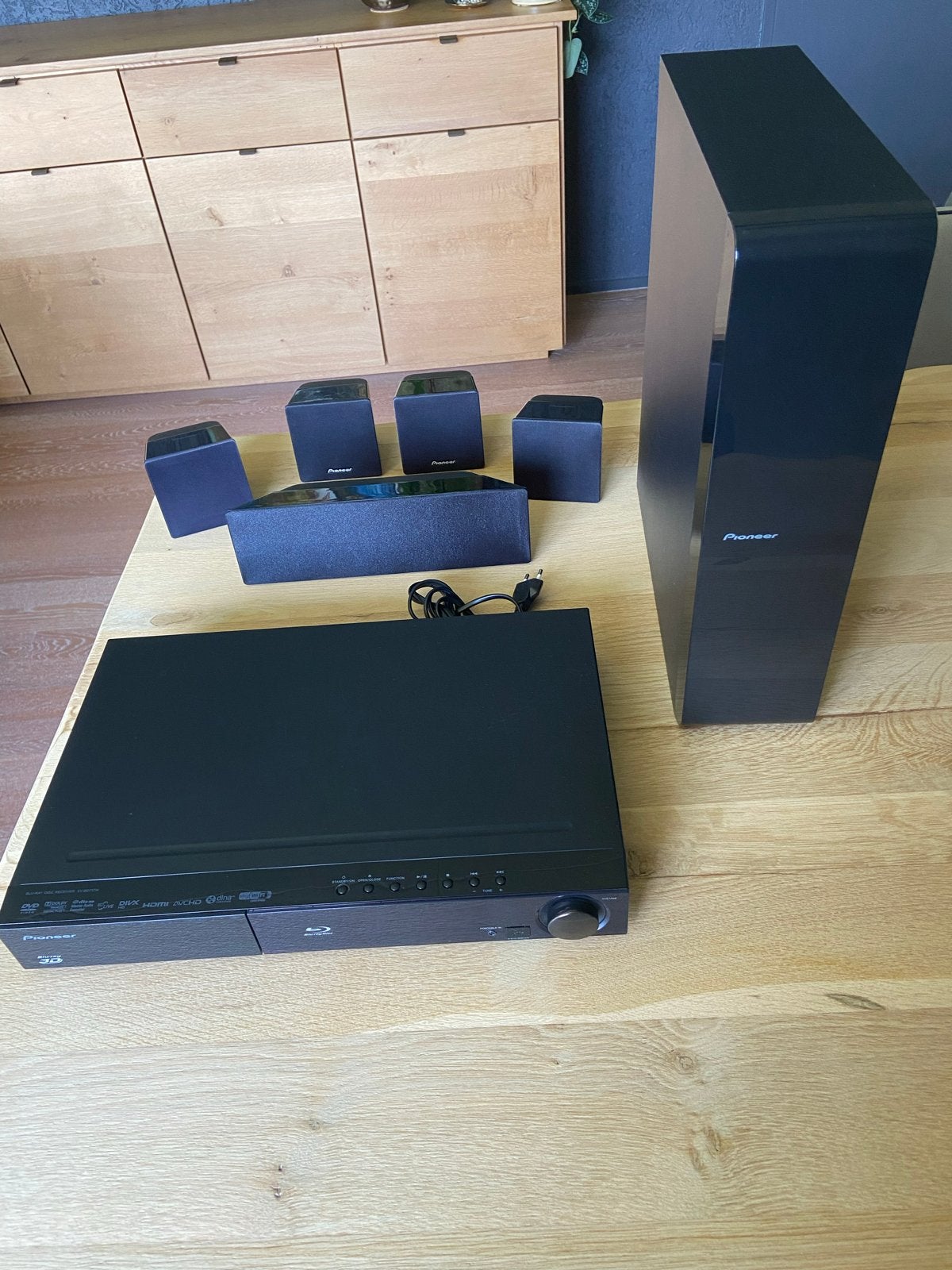 Pioneer BCS-314 5.1 Home Cinema Systeem met Blu-ray, Ophalen, Gebruikt, Blu-ray-speler, 70 watt of meer