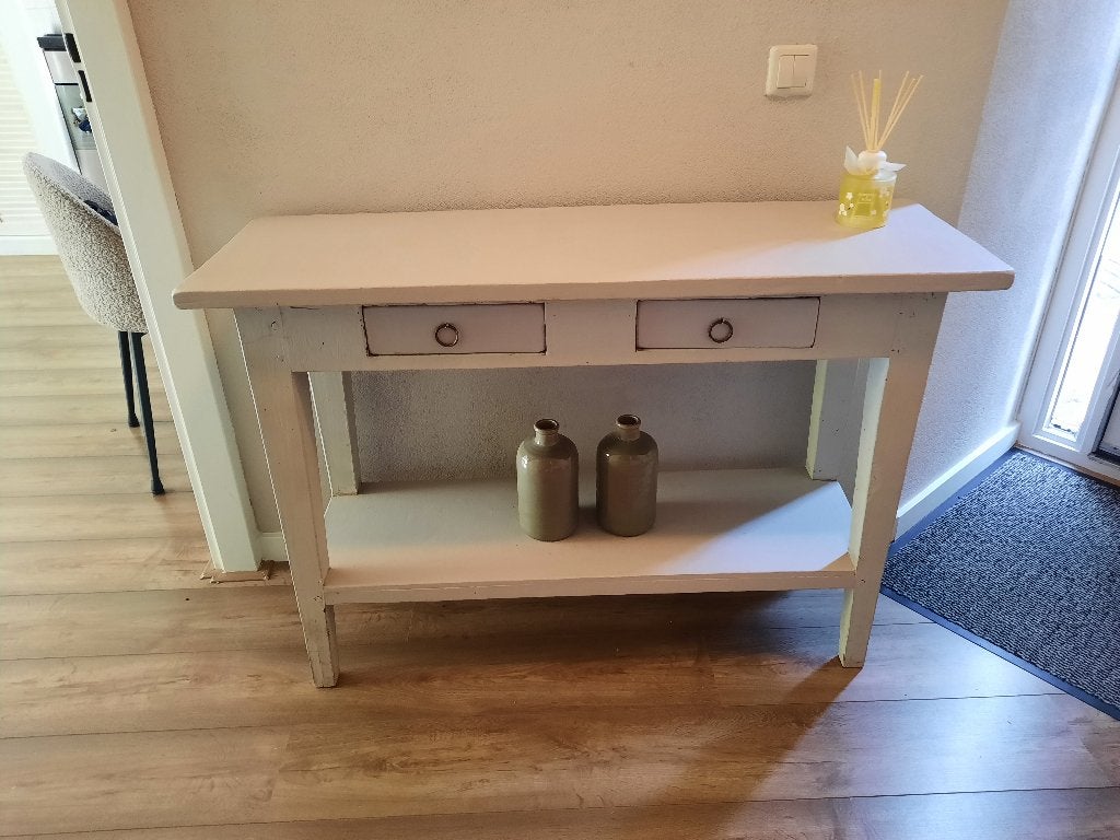 Side table, Ophalen, Gebruikt, 100 tot 150 cm, Overige houtsoorten