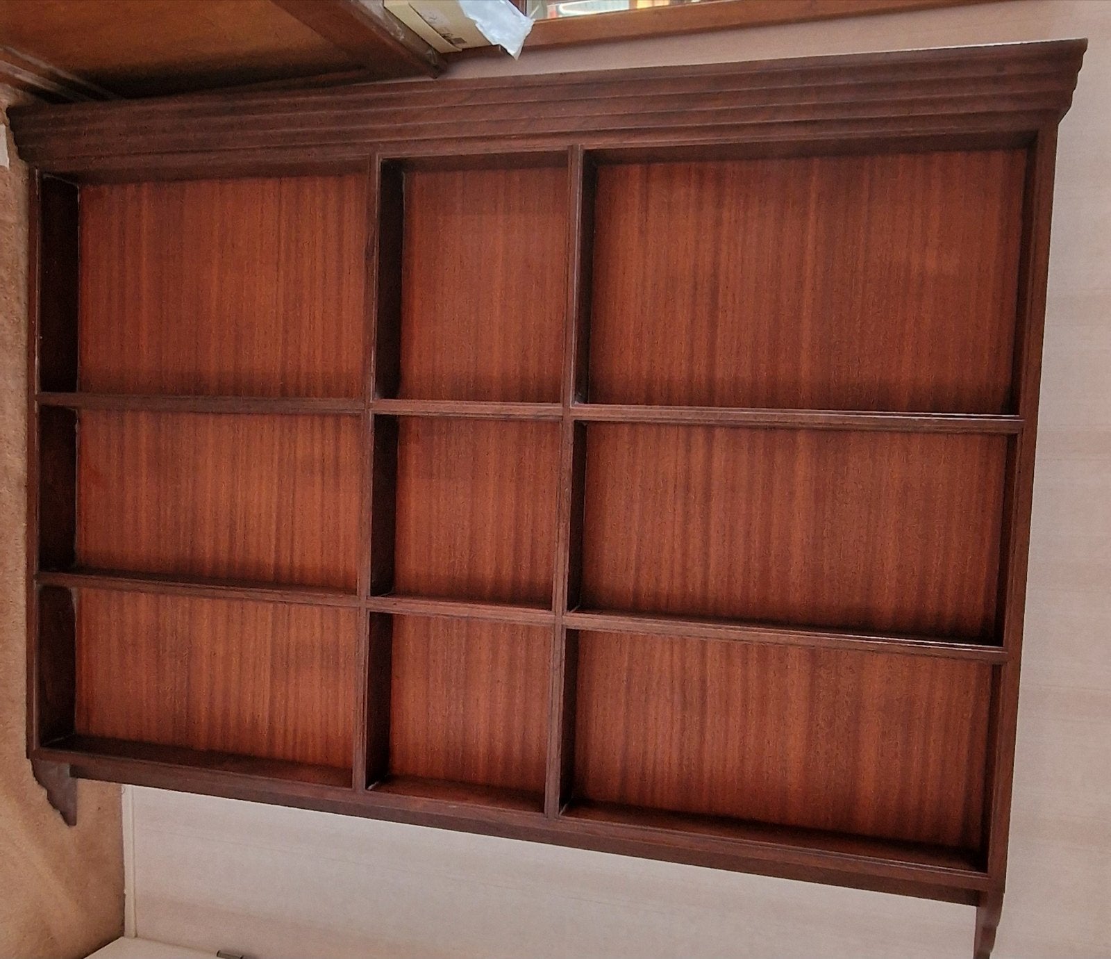 Houten wandrek / letterbak107x158 cm, Ophalen
