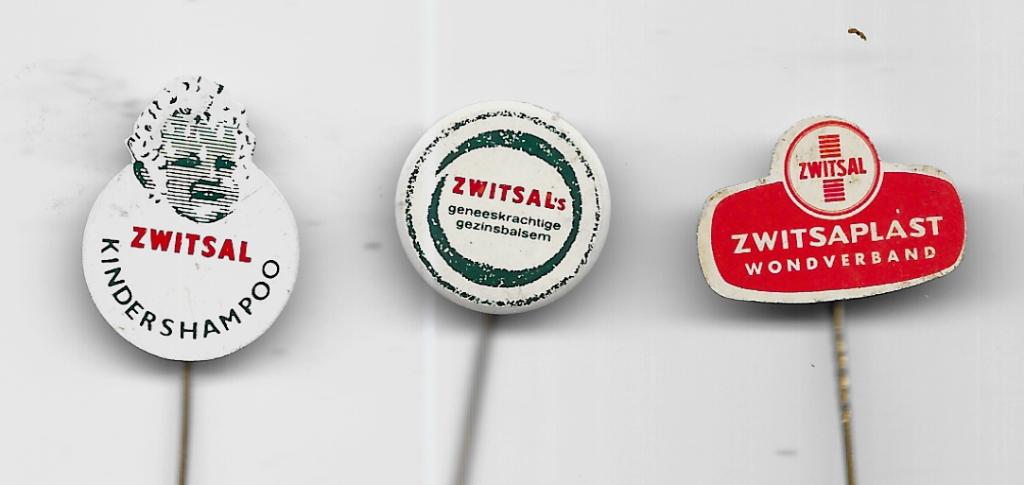 ZWITSAL 3 VERSCHILLENDE VERZORGINGS BABY SPELDEN, Verzenden, Gebruikt, Overige onderwerpen, Speldje of Pin
