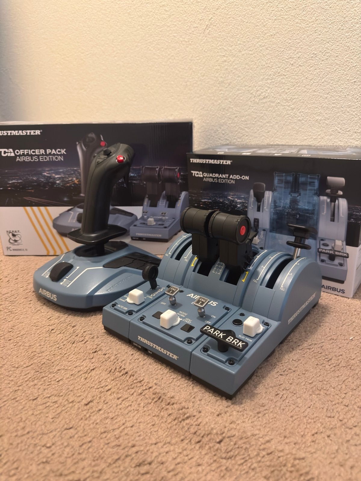 Thrustmaster TCA Captain Pack X Airbus Edition, Spelcomputers en Games, Ophalen of Verzenden, Overige merken, Zo goed als nieuw