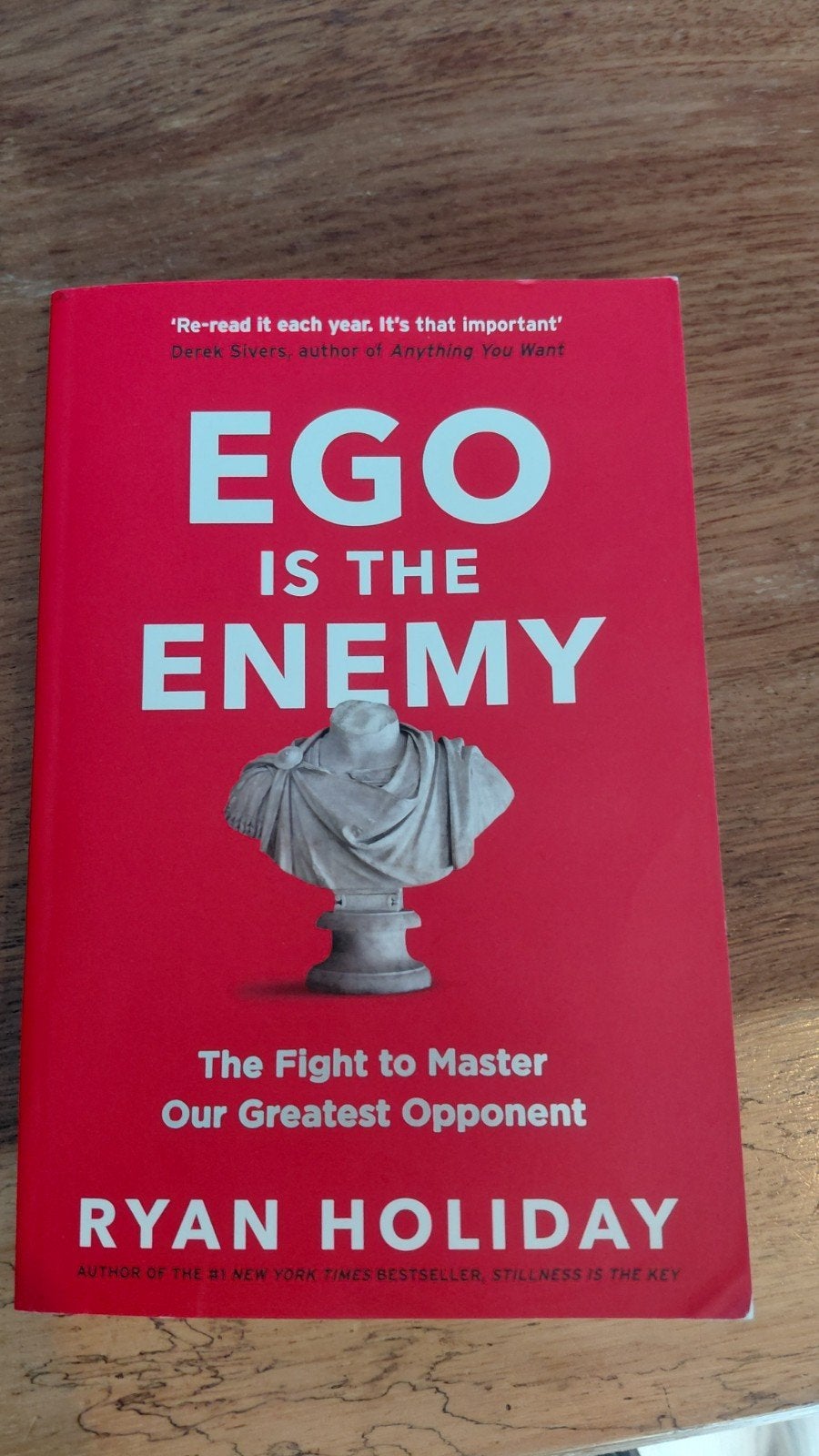 Ego Is The Enemy - Ryan Holiday (Engelstalig), Boeken, Ophalen of Verzenden, Zo goed als nieuw, Ryan Holiday, Amerika