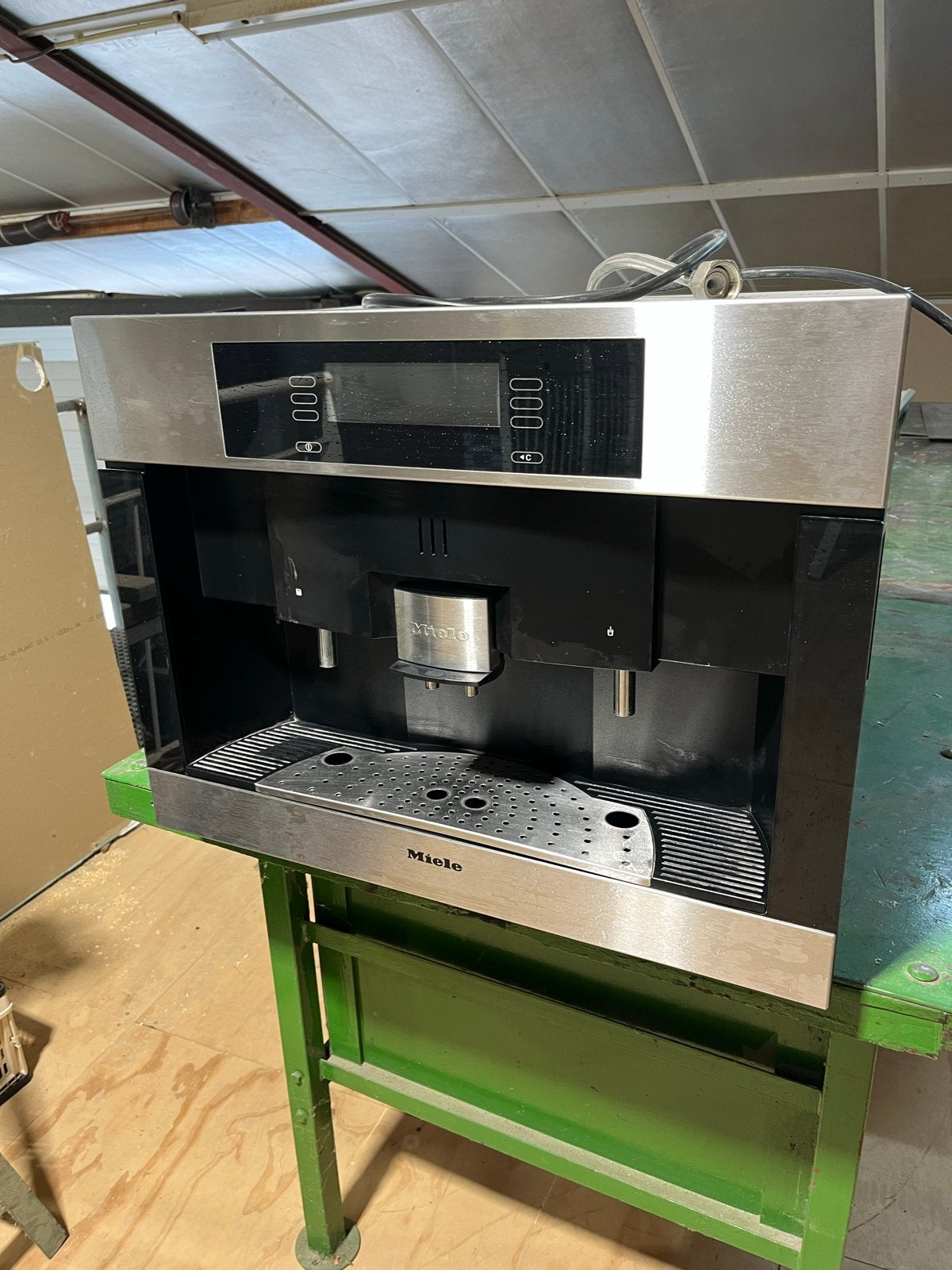 Miele CVA 4085 inbouw koffiemachine / volautomaat, Ophalen, Afneembaar waterreservoir, Gebruikt, Espresso apparaat