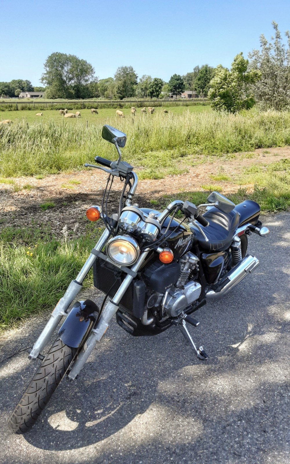 Honda VF750C Super Magna (1987), Ophalen