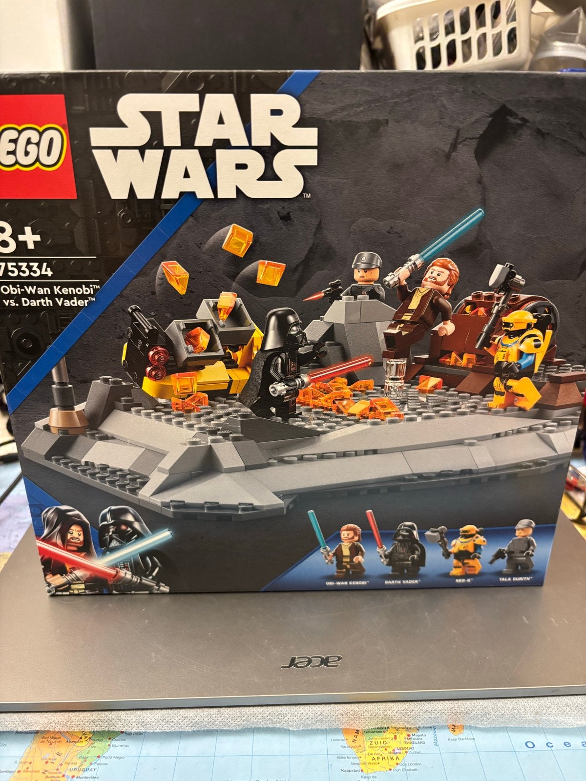 Nieuw LEGO Star Wars 75334 Obi-Wan Kenobi vs. Darth Vader, Ophalen of Verzenden, Nieuw, Overige merken