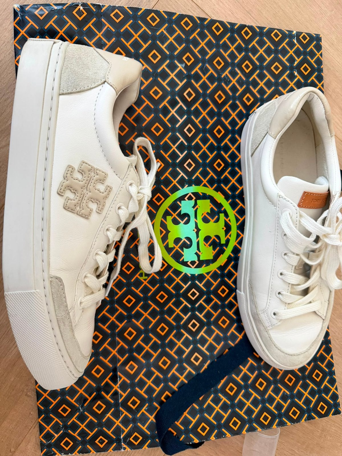 Tory Burch sneaker orgineel dames, Ophalen of Verzenden, Zo goed als nieuw, Zwart, Sneakers of Gympen