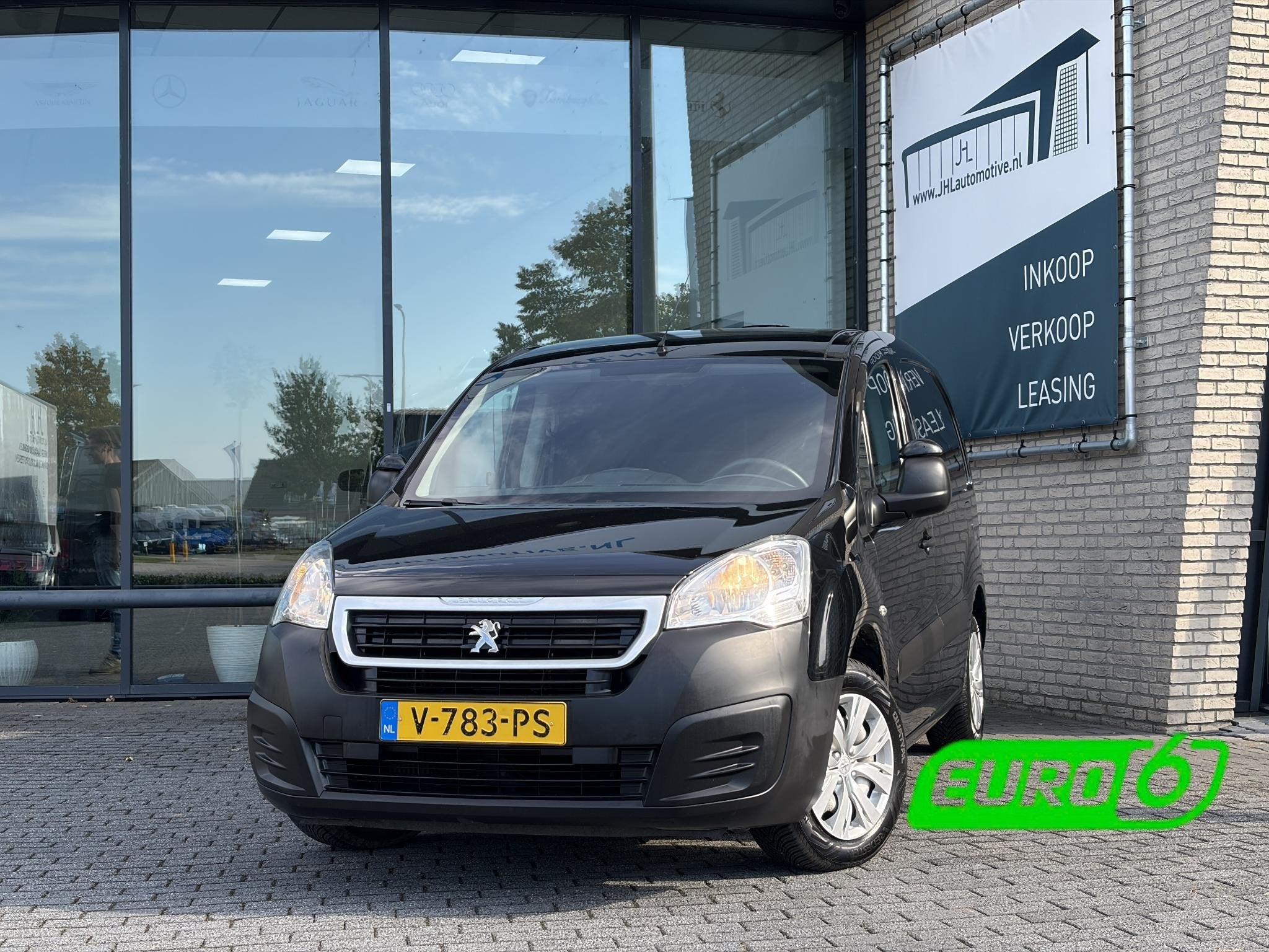 Peugeot Partner 120 1.6 BlueHDi 75 L1*MARGE*HAAK*A/C*CRUISE*, Voorwielaandrijving, Stof, 4 cilinders, Elektrische ramen