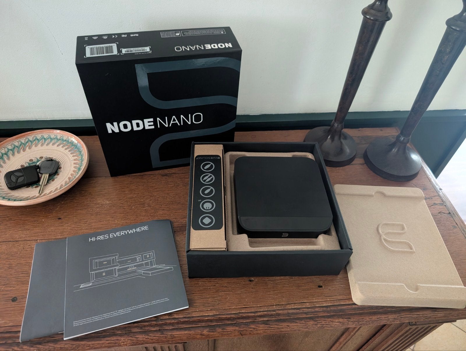 Bluesound Node Nano + AQ Forrest Optical 1m, Ophalen of Verzenden, Zo goed als nieuw