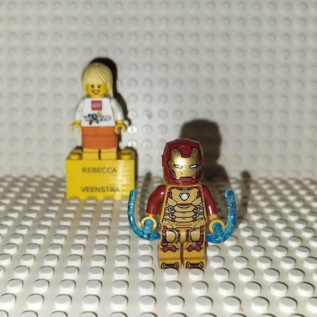 Lego Super Heroes minifiguur Iron Man, Kinderen en Baby's, Speelgoed | Duplo en Lego, Gebruikt, Marvel, Lego, Ophalen of Verzenden