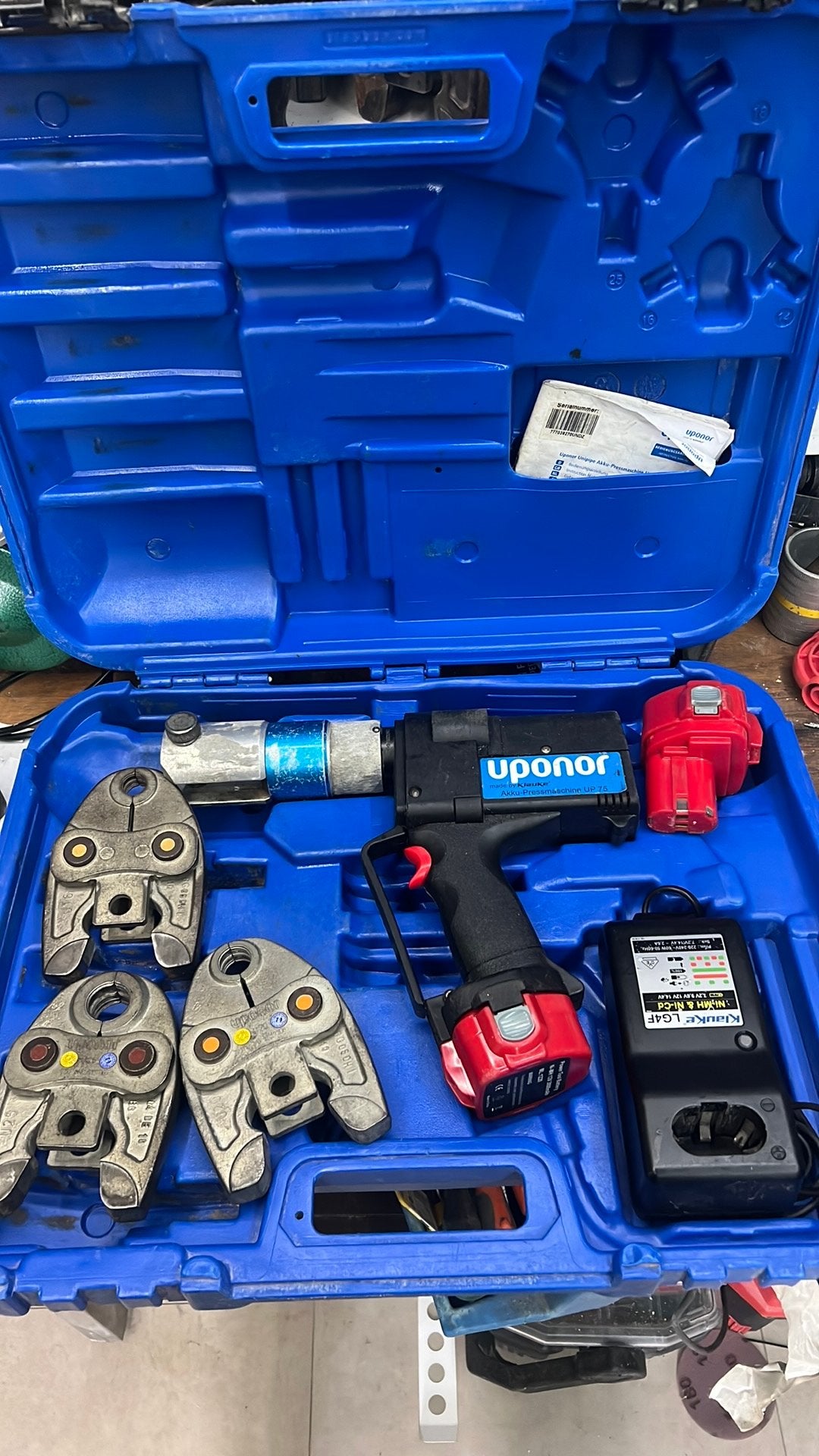 Perstang uponor, Doe-het-zelf en Verbouw, Gereedschap | Handgereedschap, Ophalen of Verzenden, Zo goed als nieuw