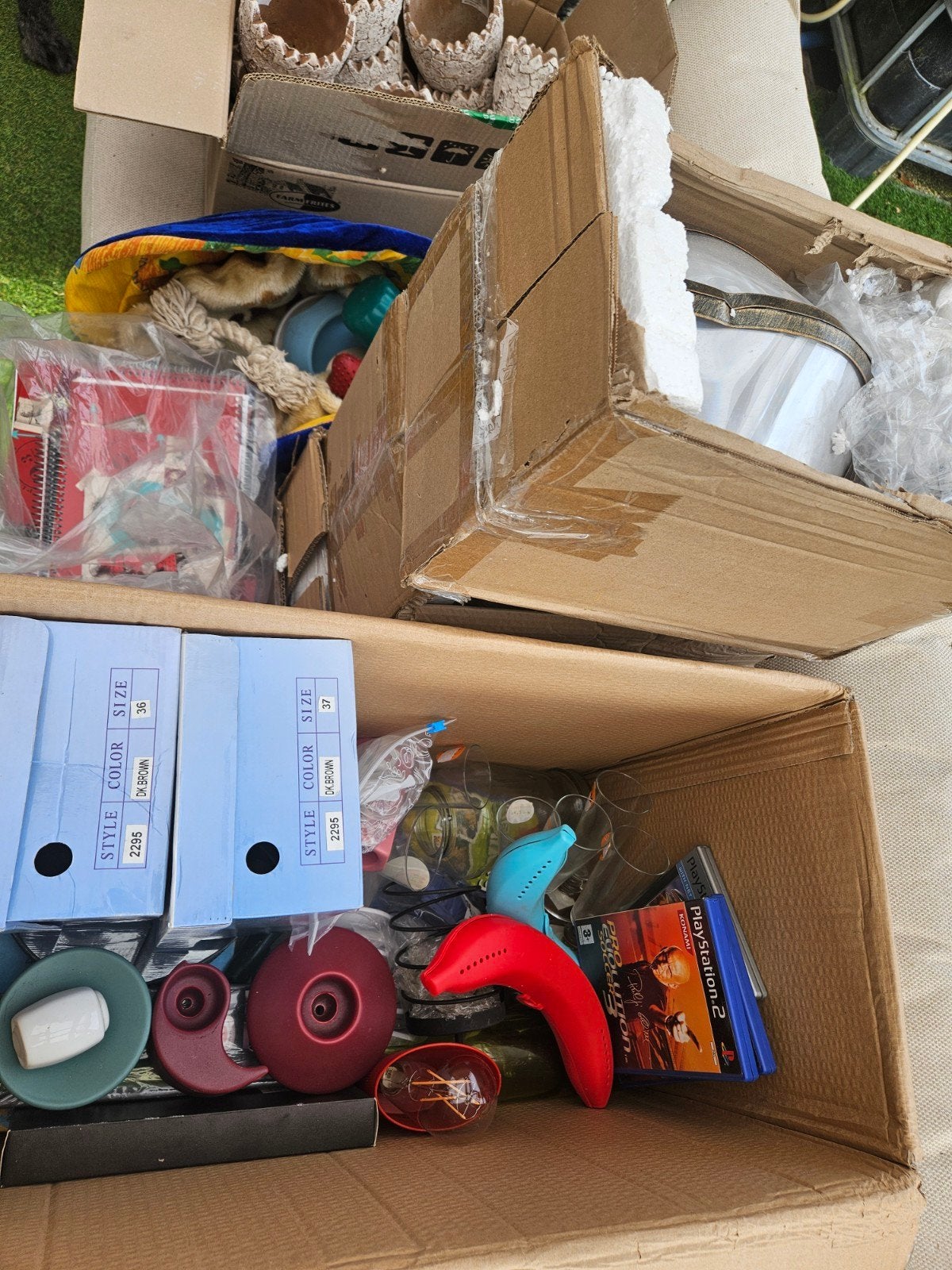 Grote partij rommelmarkt artikelen., Ophalen, Gebruikt