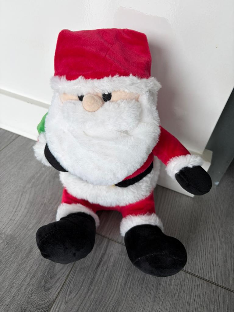 Kerstman nieuw, Kinderen en Baby's, Speelgoed | Knuffels en Pluche, Verzenden, Zo goed als nieuw, Overige typen