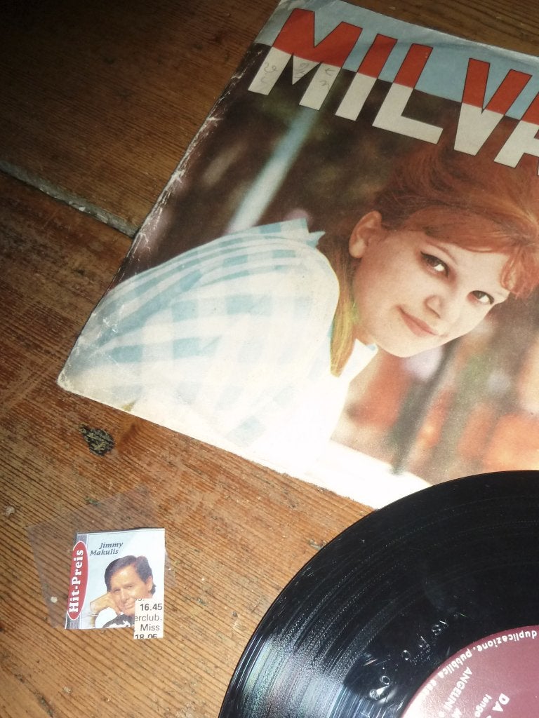 single MILVA Flamenco Rock zeldzame - 1961, Cd's en Dvd's, Ophalen of Verzenden, Gebruikt, Pop