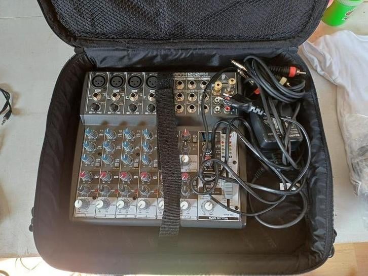 Mixer + Audio opname apparatuur, Ophalen
