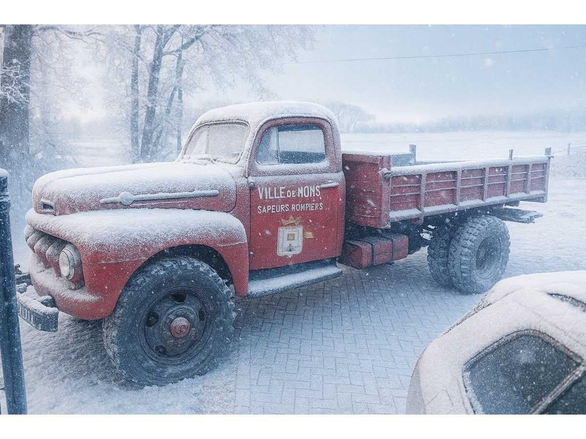 ford - Pick up vrachtwagen - F500 4x4 - Oldtimer, Bedrijf, Handgeschakeld, Ford, Te koop