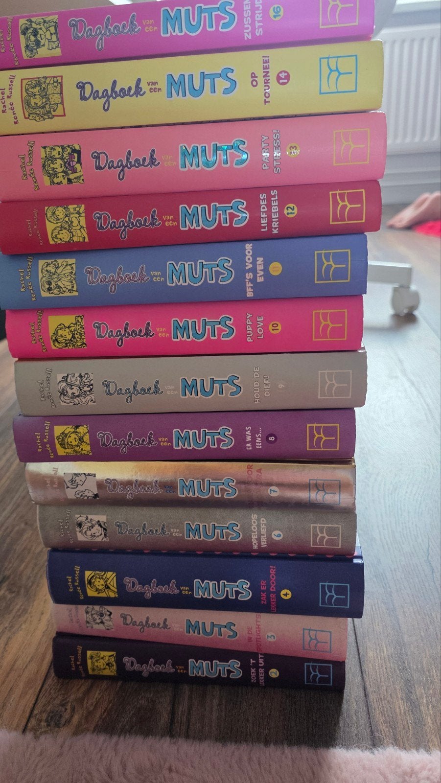 Dagboek van een Muts boeken - Grote collectie, Ophalen, Gelezen, Rachel Renée Russell, Fictie