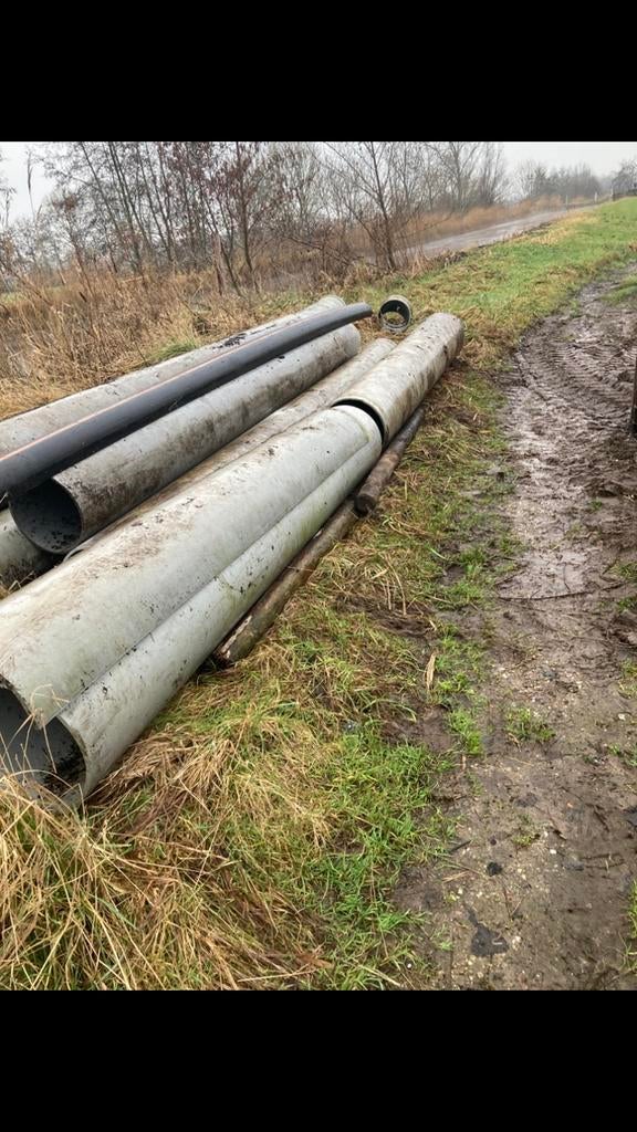 Pvc buizen, Doe-het-zelf en Verbouw, Buizen en Afvoer, Pvc, Ophalen of Verzenden, Zo goed als nieuw, Rechte buis