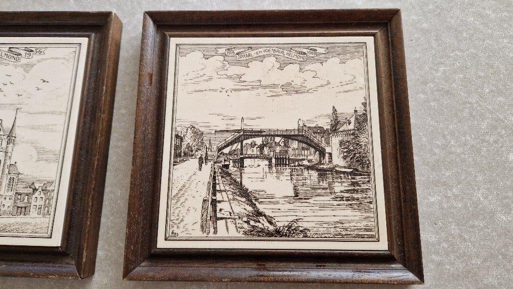 oude tegel de loopbrug helmond, Ophalen of Verzenden