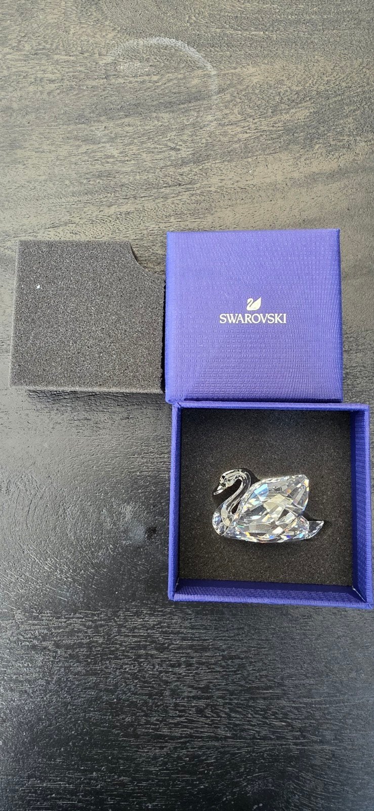 Swarovski Zwaan helder Kristal - Elegantie en Charme, Ophalen, Zo goed als nieuw, Figuurtje
