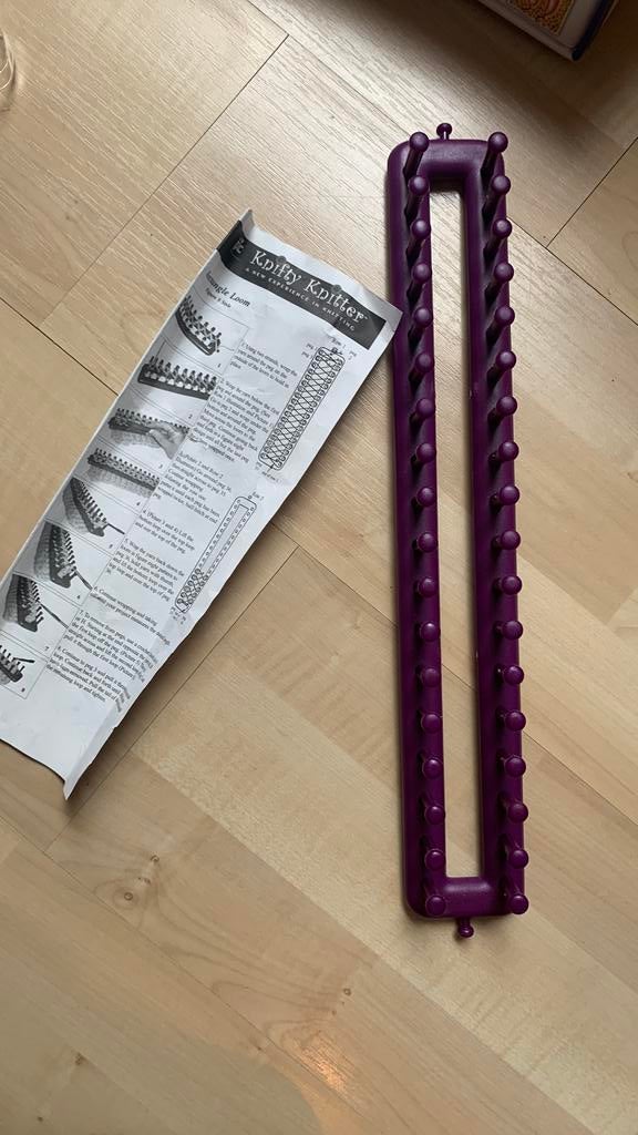 Knifty knitter breiraam, Hobby en Vrije tijd, Ophalen of Verzenden, Zo goed als nieuw, Breien, Overige typen